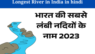 Longest River in India in hindi