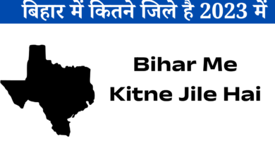 Bihar Me Kitne Jile Hai
