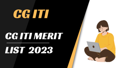 CG ITI Merit List 2023