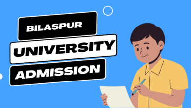bilaspur university admission form 2023