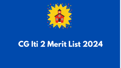 CG Iti 2 Merit List 2024