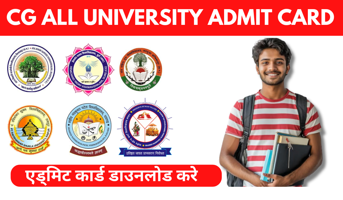 Cg College Admit Card 2025 Download