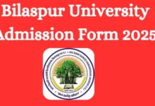 Bilaspur university admission form
