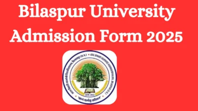 Bilaspur university admission form