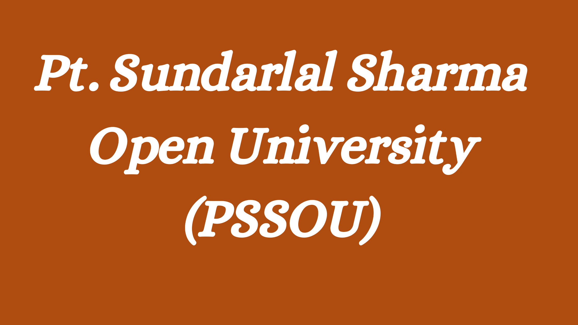 Pssou Admit Card 2025 Download